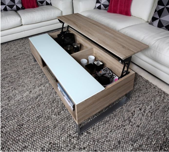 salontafel glas met sonoma eiken multifunctionele salontafel met lift meubeldeals nl salontafel glas met sonoma eiken multifunctionele salontafel met lift meubeldeals nl