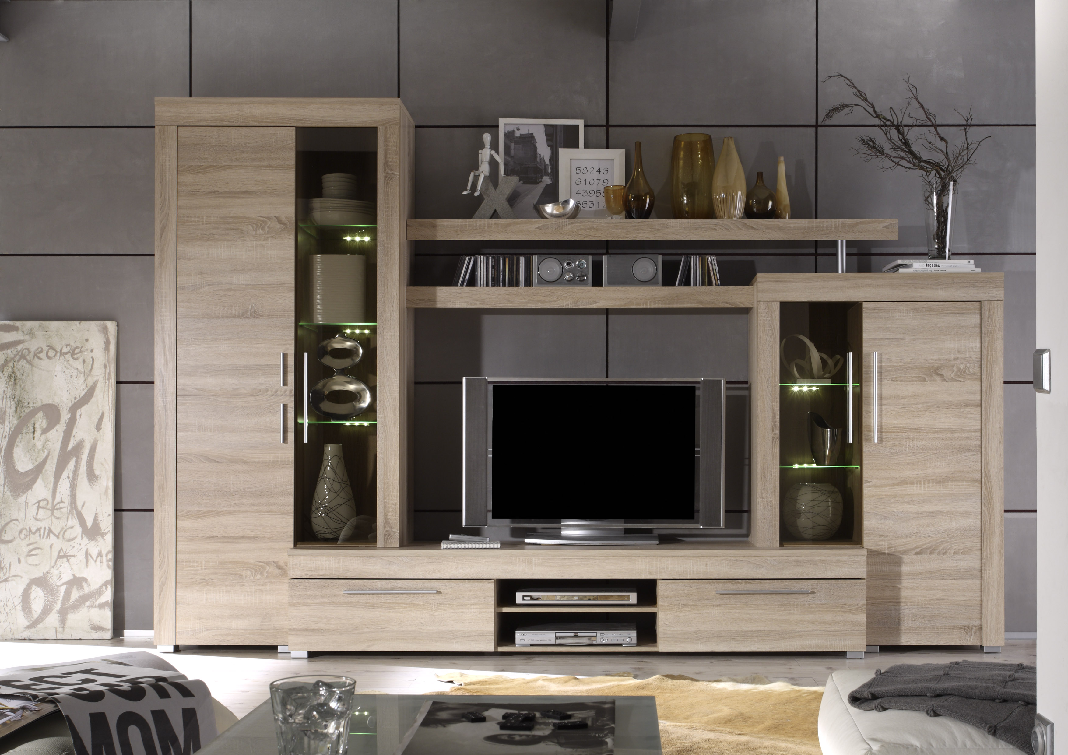 wohnzimmerschrank modern:Wandmeubel sonoma eiken wohnzimmerschrank modern:Wandmeubel sonoma eiken