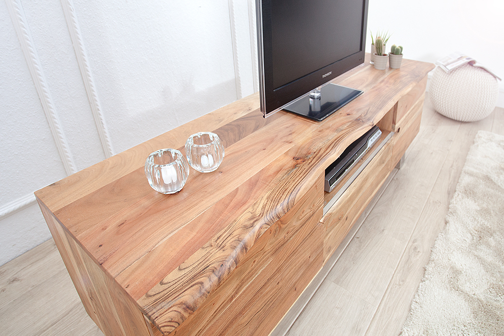 Wonderbaarlijk massief houten boomstam tv meubel | meubeldeals.nl ON-05