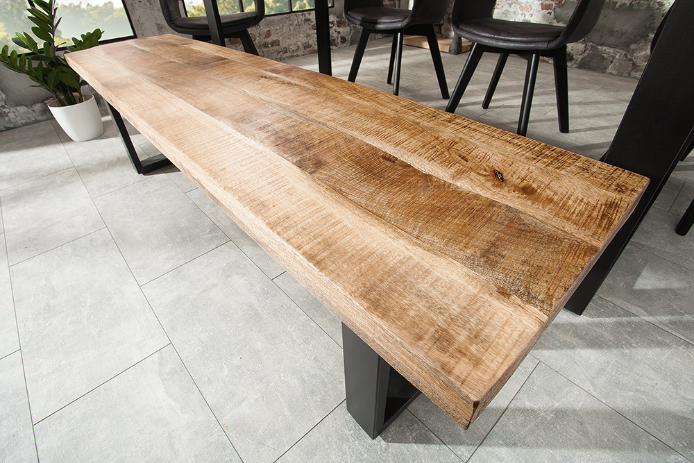 Onwijs eettafel bank mango hout kopen| Meubeldeals.nl HN-23