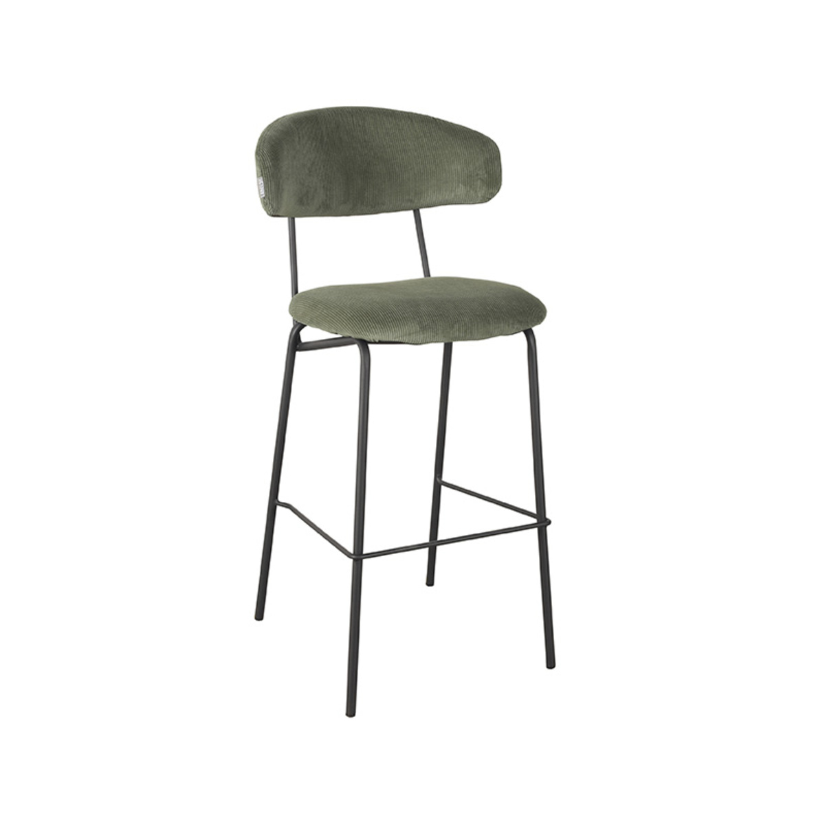 Barkruk Zack - Army green - Ribcord afbeelding 1