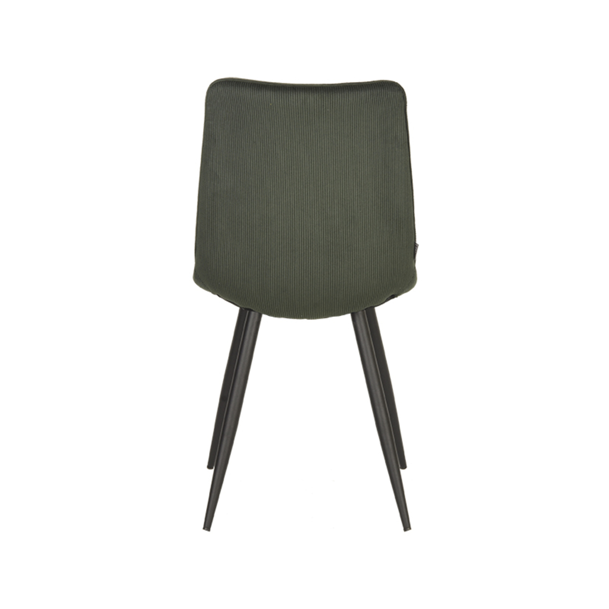  Eetkamerstoel Jort - Army green - Ribcord afbeelding 4