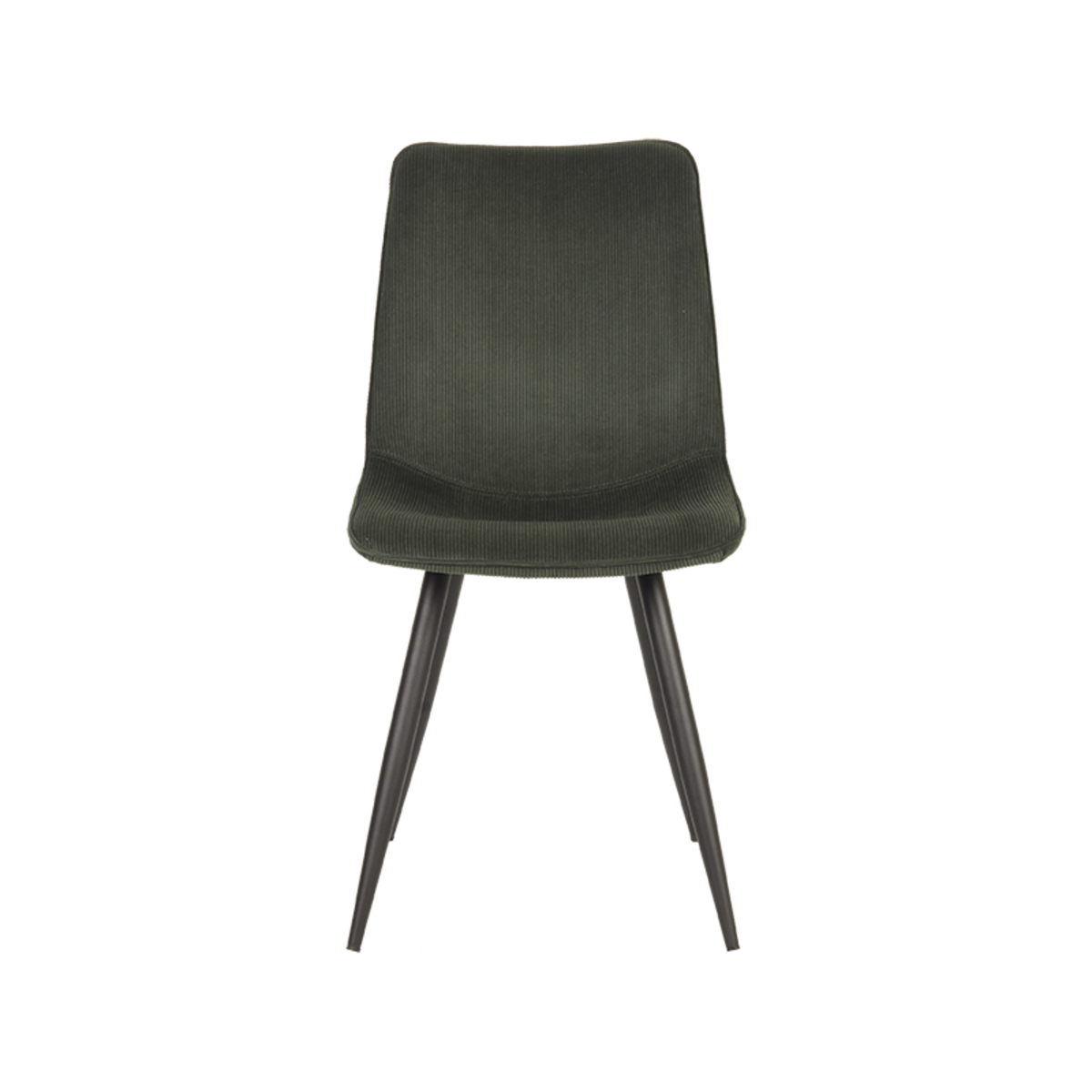  Eetkamerstoel Jort - Army green - Ribcord afbeelding 2