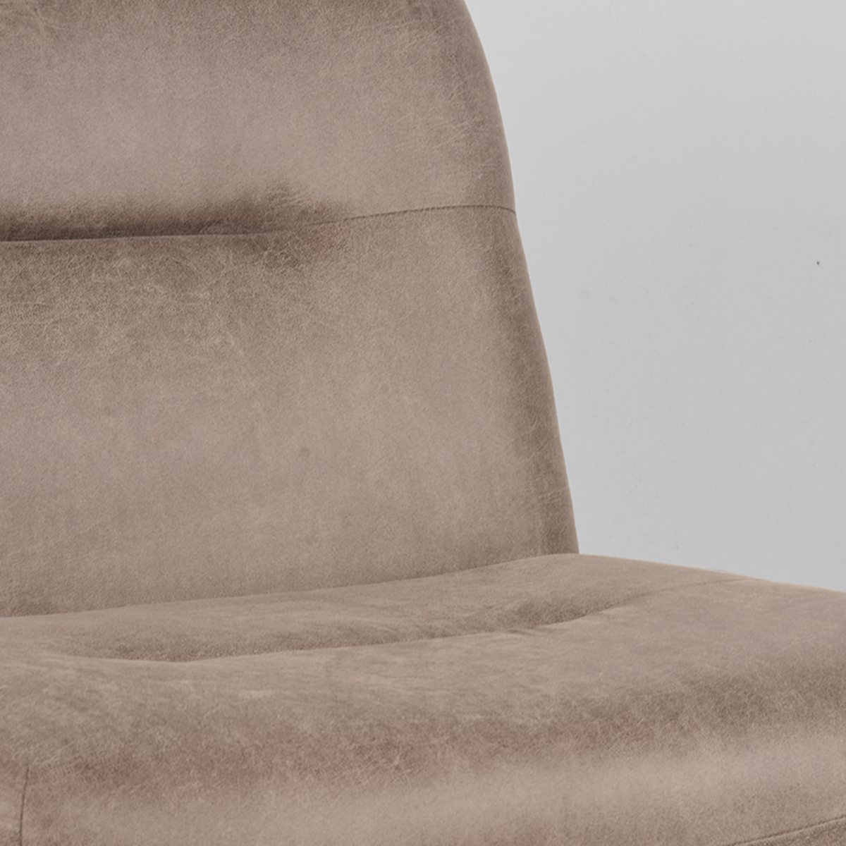  Fauteuil Eli - Taupe - Micro Suede afbeelding 6