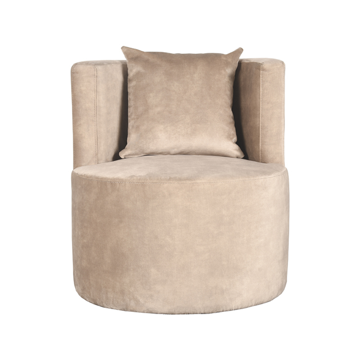  Fauteuil Evy - Zand - Velours afbeelding 2