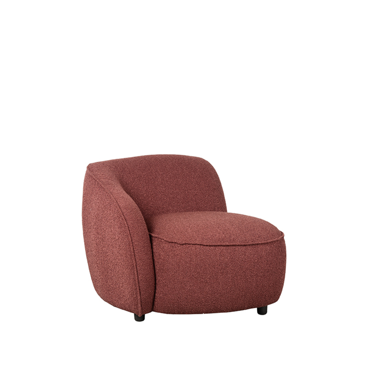  Fauteuil Livo Links - Winered - Boucle afbeelding 2