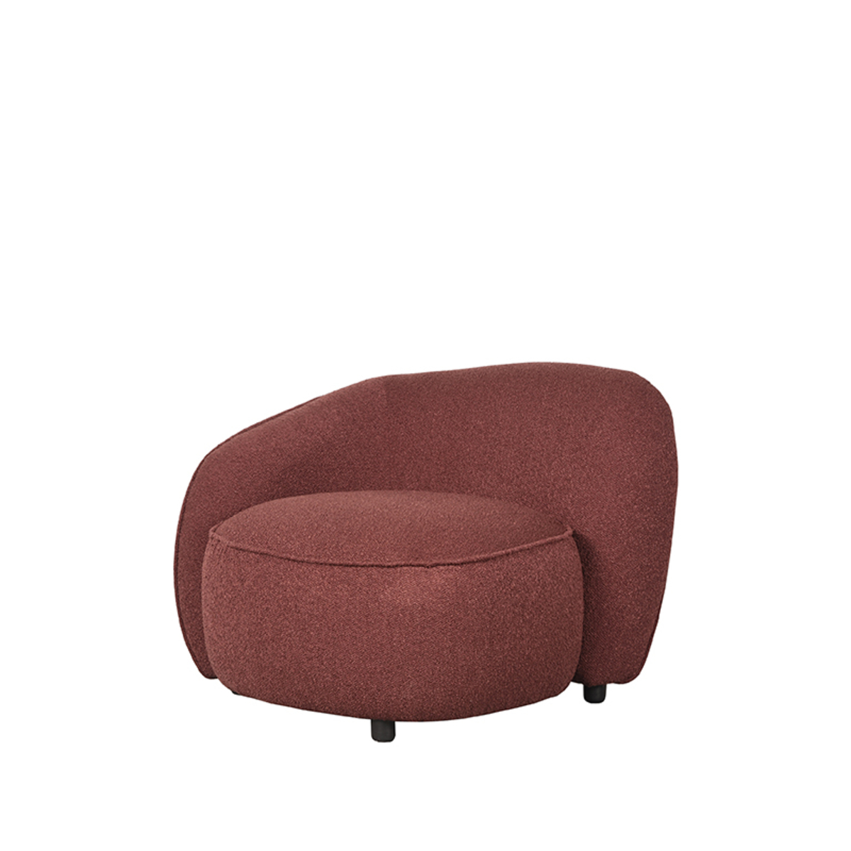  Fauteuil Livo Links - Winered - Boucle afbeelding 3