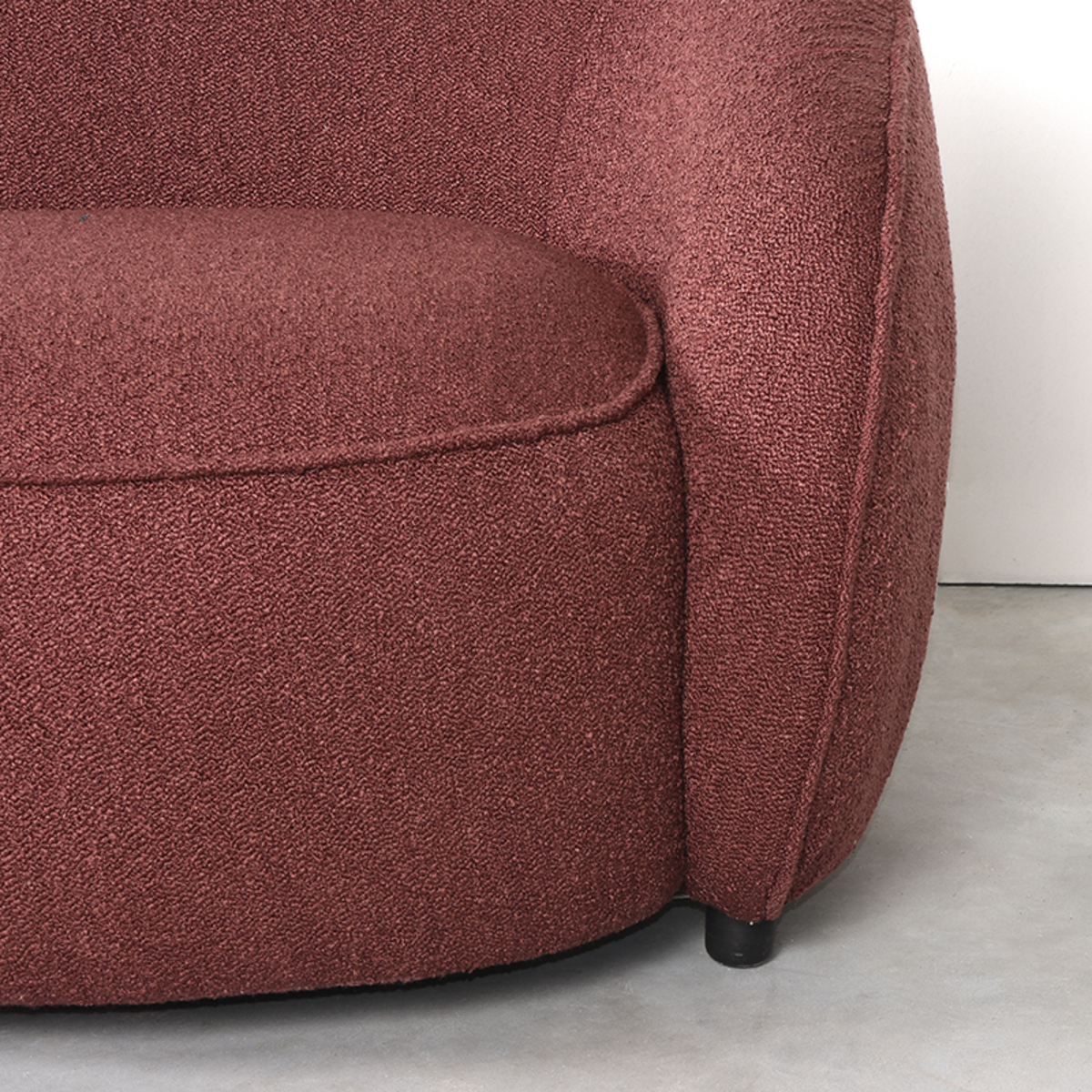  Fauteuil Livo - Winered - Boucle afbeelding 6