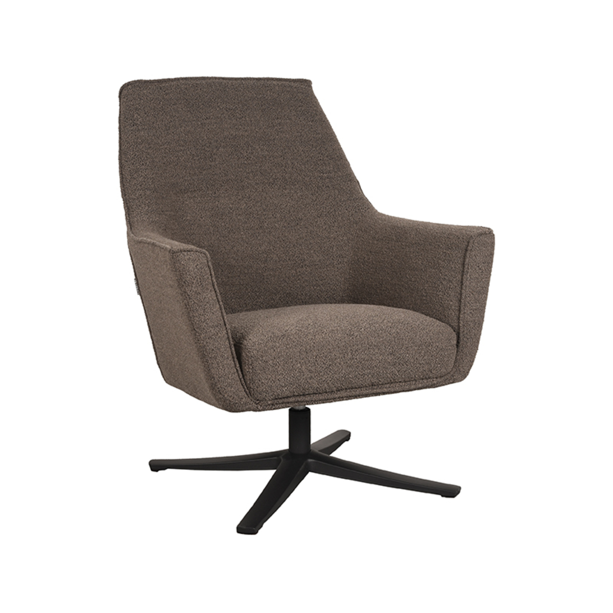  Fauteuil Tod - Bruin - Boucle afbeelding 1