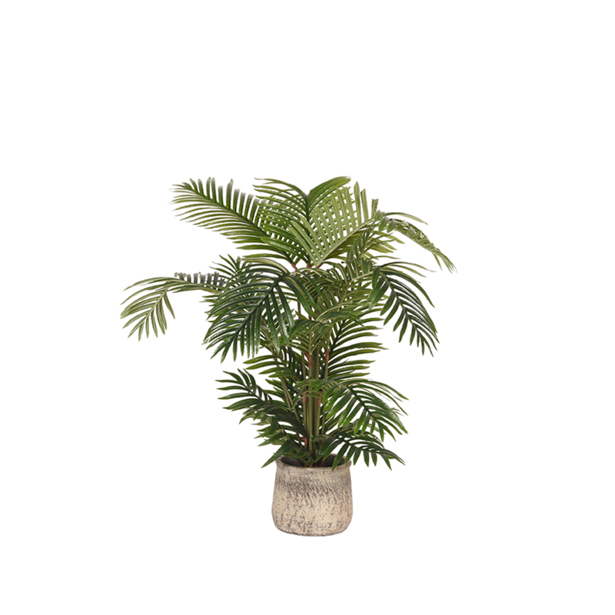   Artificial Plants Areca Palm - Groen - Kunststof - 110 afbeelding 1