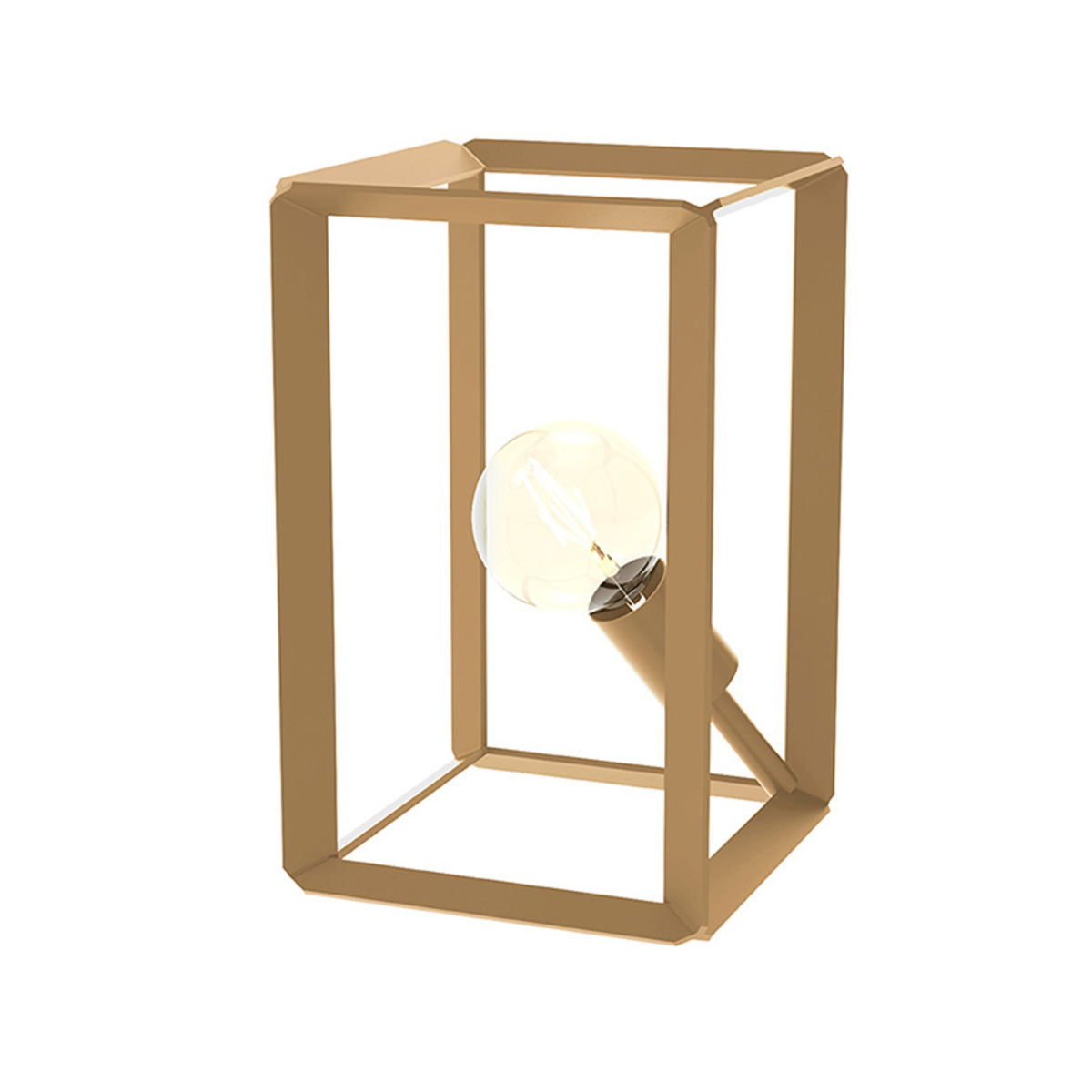  Tafellamp Tetto - Antiek goud - Metaal afbeelding 1