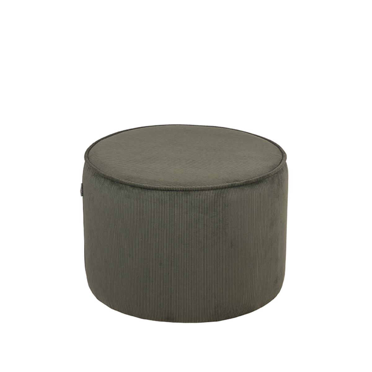  Poef Tibo - Army green - Ribcord afbeelding 2
