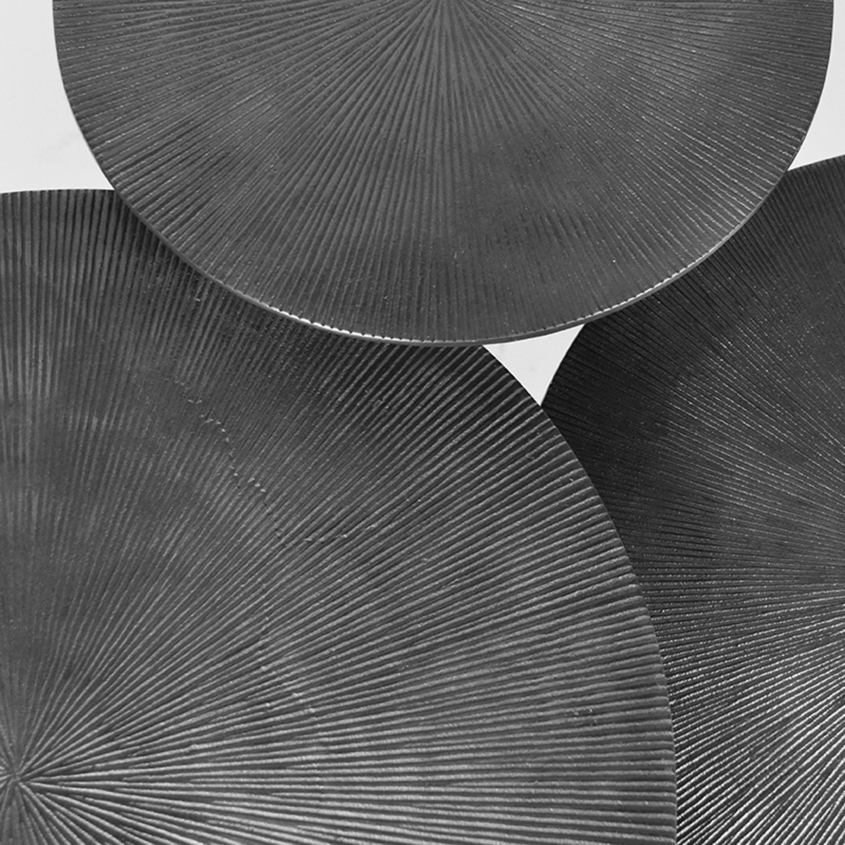  Salontafel Set Nobby - Antiek ash - Metaal - 60 cm afbeelding 2