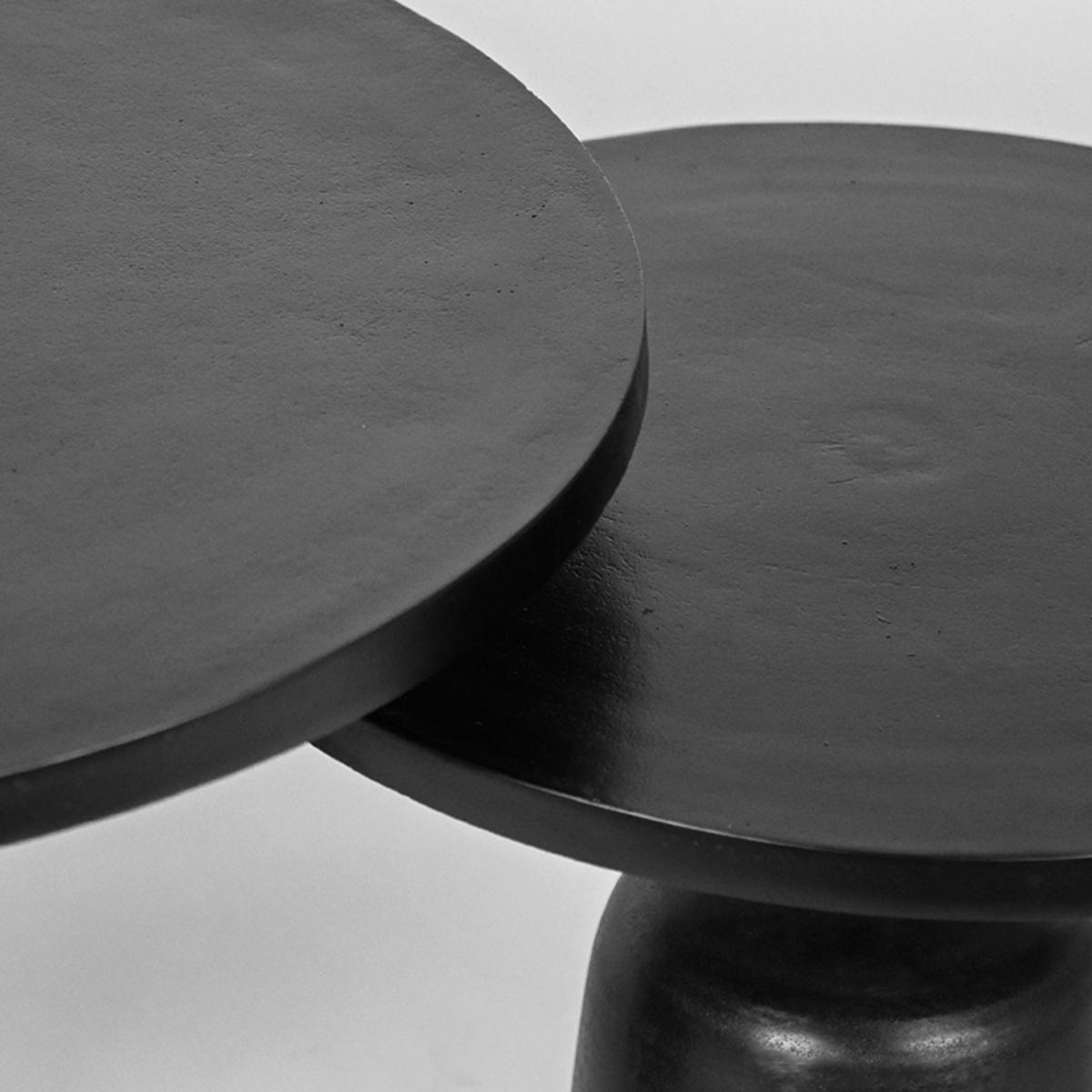  Salontafel Set Wink - Zwart - Metaal afbeelding 2