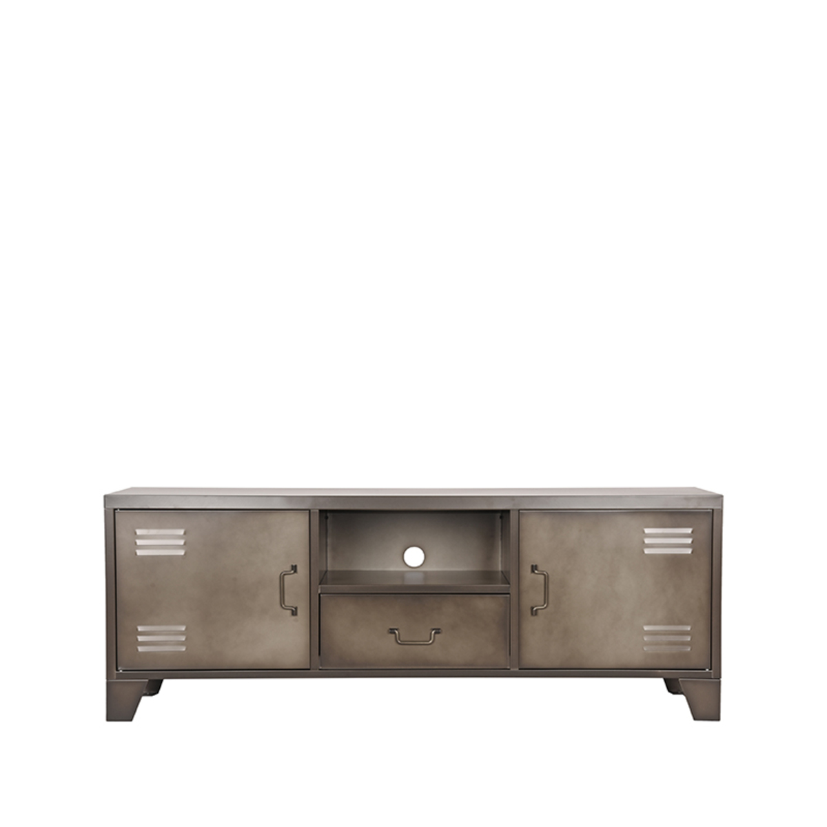  Tv-meubel Fence - Vintage Metaal - Metaal afbeelding 3