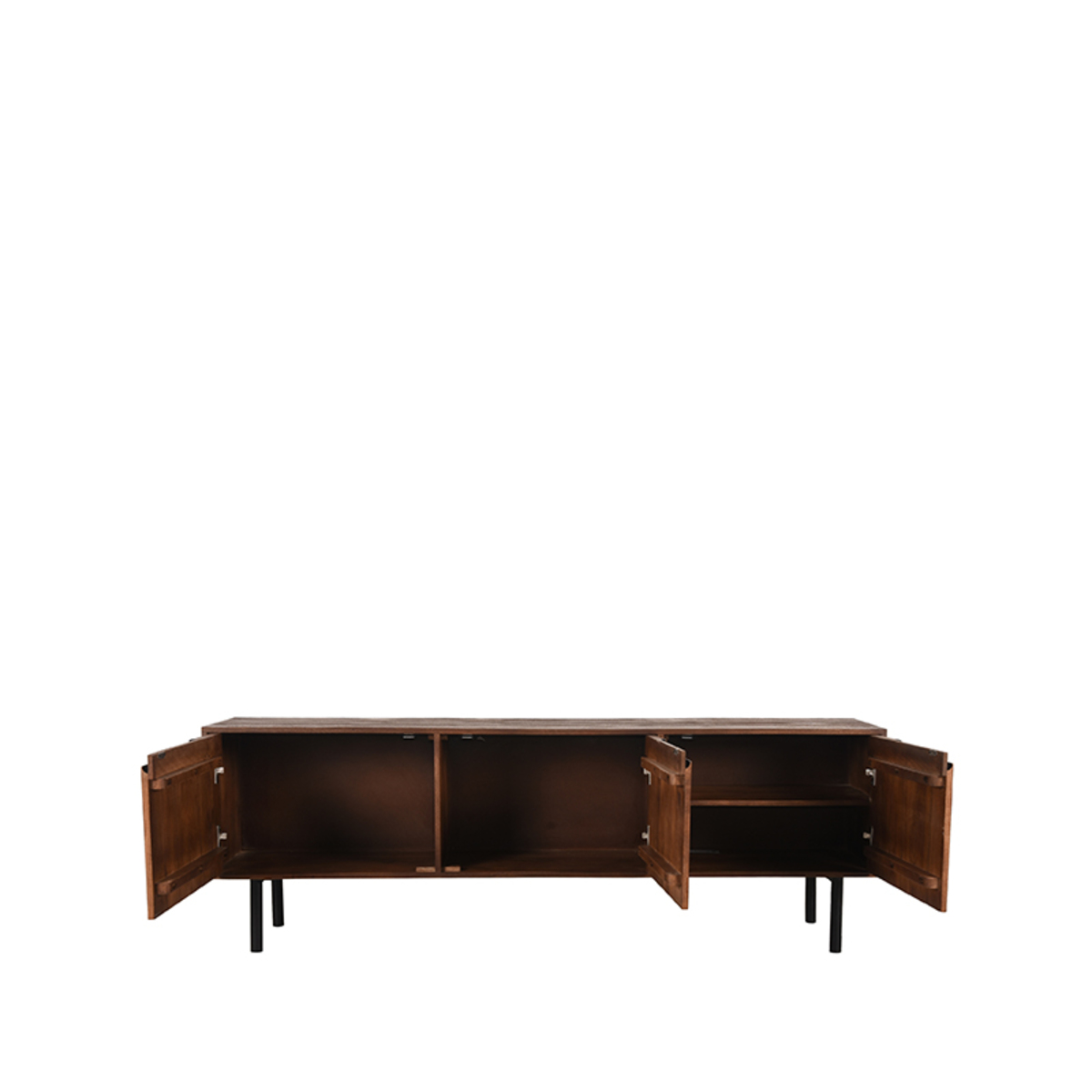  Tv-meubel Rio - Espresso - Mangohout - 180 cm afbeelding 4