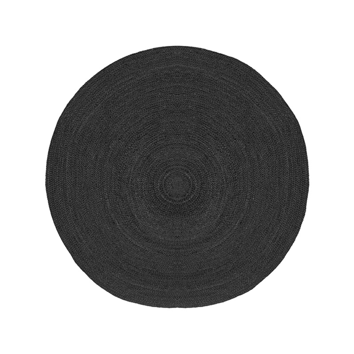  Vloerkleed Jute - Zwart - Jute - 150 afbeelding 1
