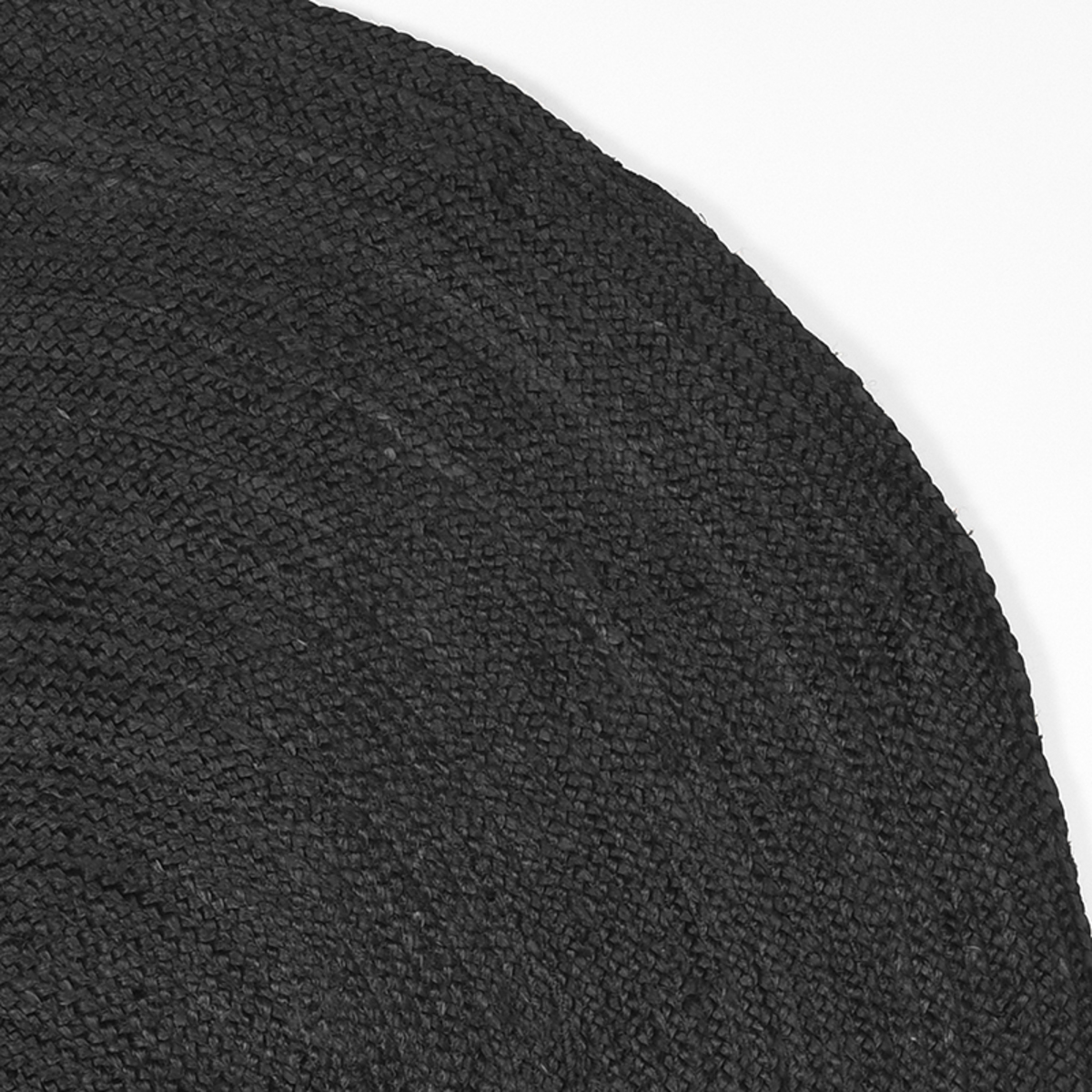  Vloerkleed Jute - Zwart - Jute - 90 cm afbeelding 2