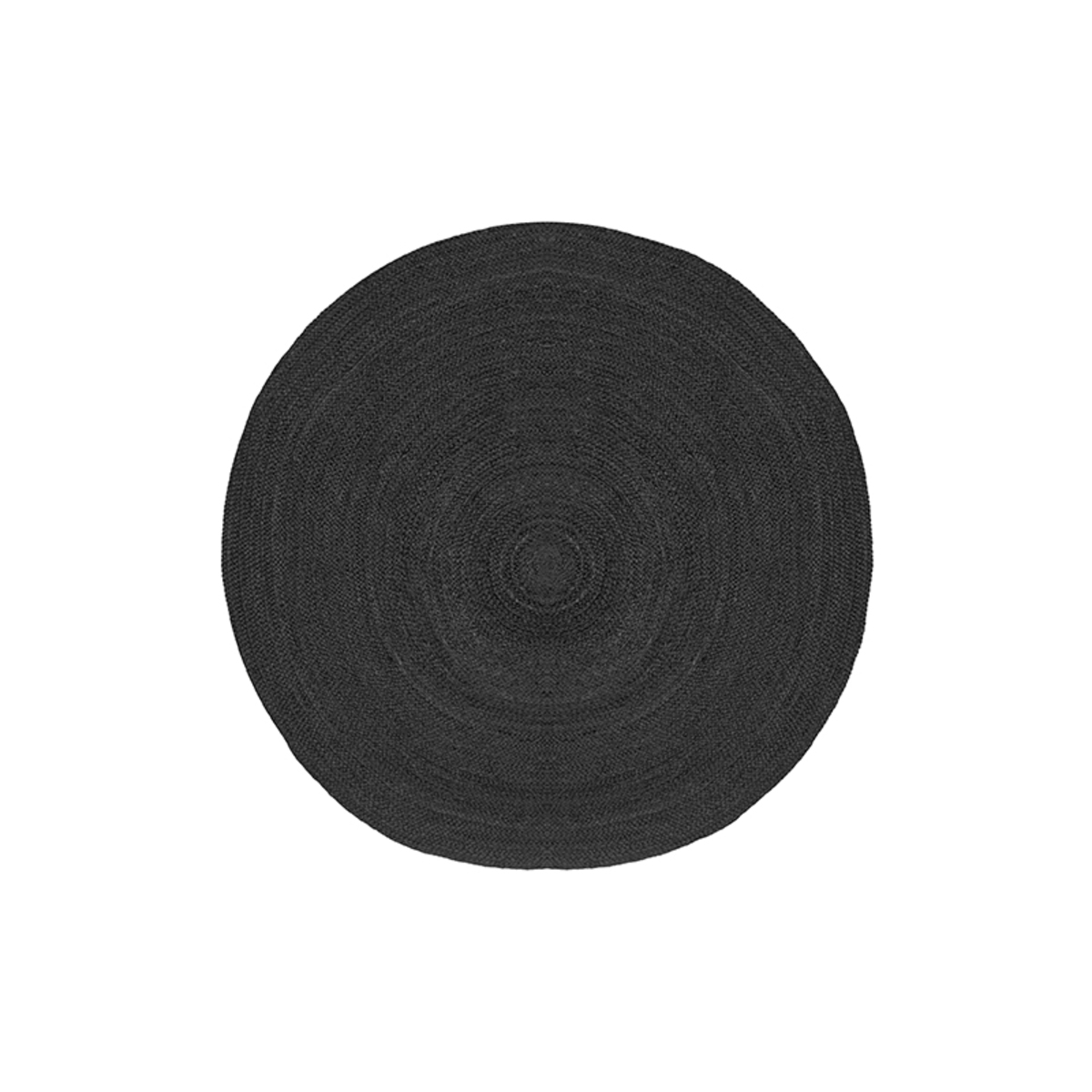  Vloerkleed Jute - Zwart - Jute - 90 cm afbeelding 1