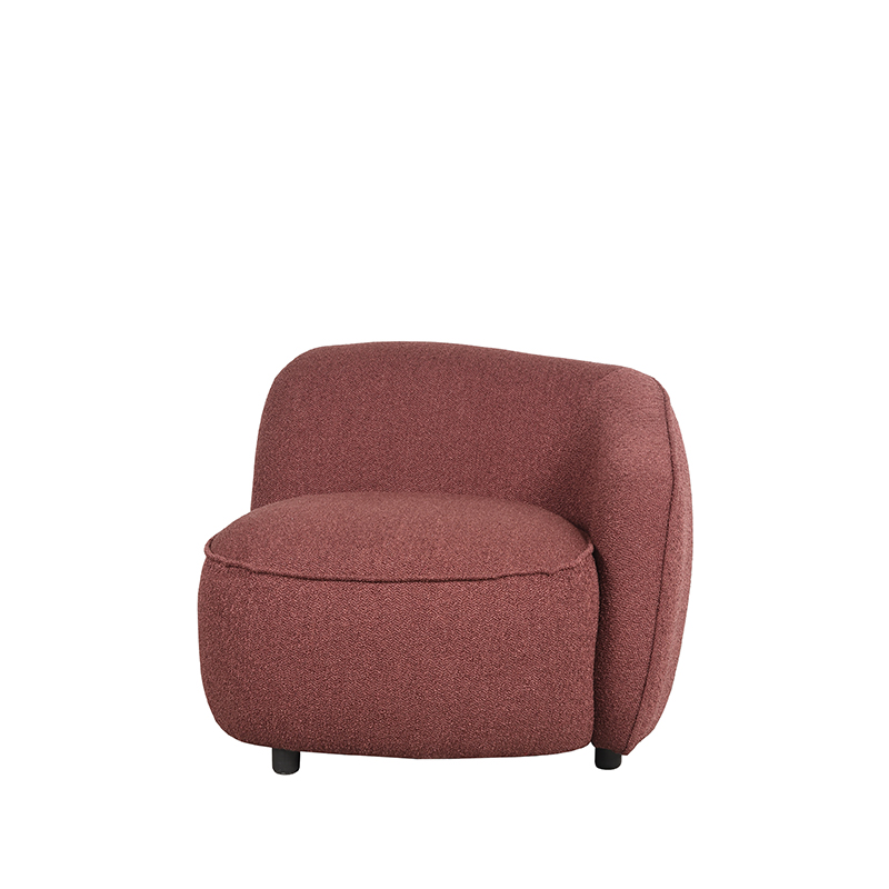  Fauteuil Livo - Winered - Boucle afbeelding 1