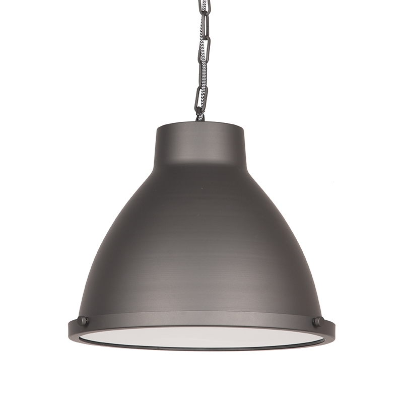  Hanglamp Industry - Burned Steel - Metaal afbeelding 1