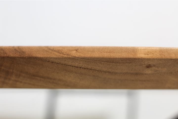 vriendelijke groet Verlichting Twisted ronde acacia eettafel 130 cm - MeubelDeals.nl | Kwaliteit Meubelen voor een  scherpe prijs!