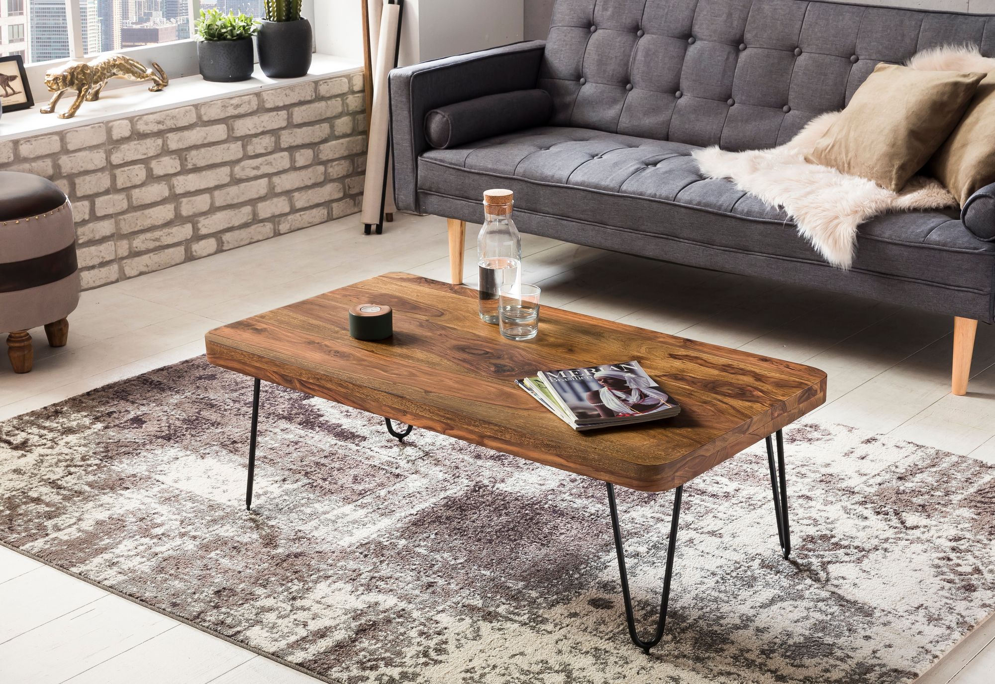 capsule contact Menda City salontafel sheesham hout met laden kopen | meubeldeals.nl