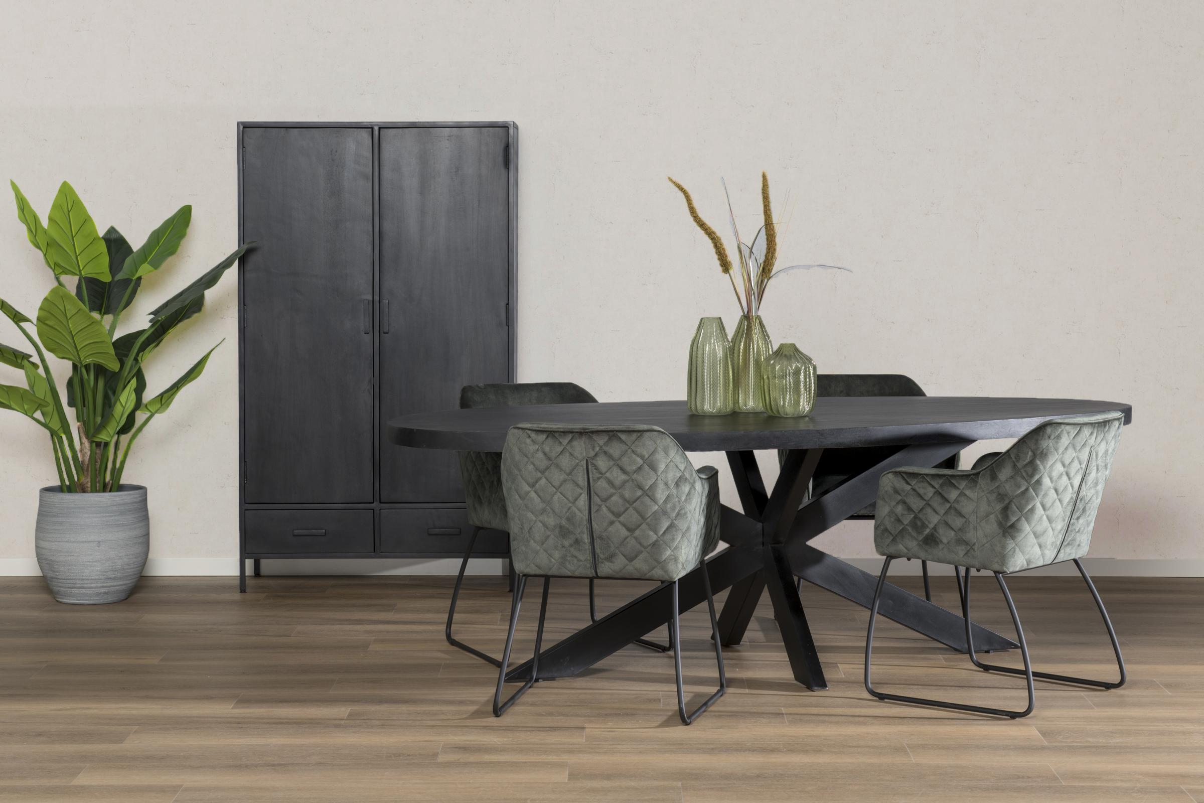 Kala Oval Spider 240 cm afbeelding 2