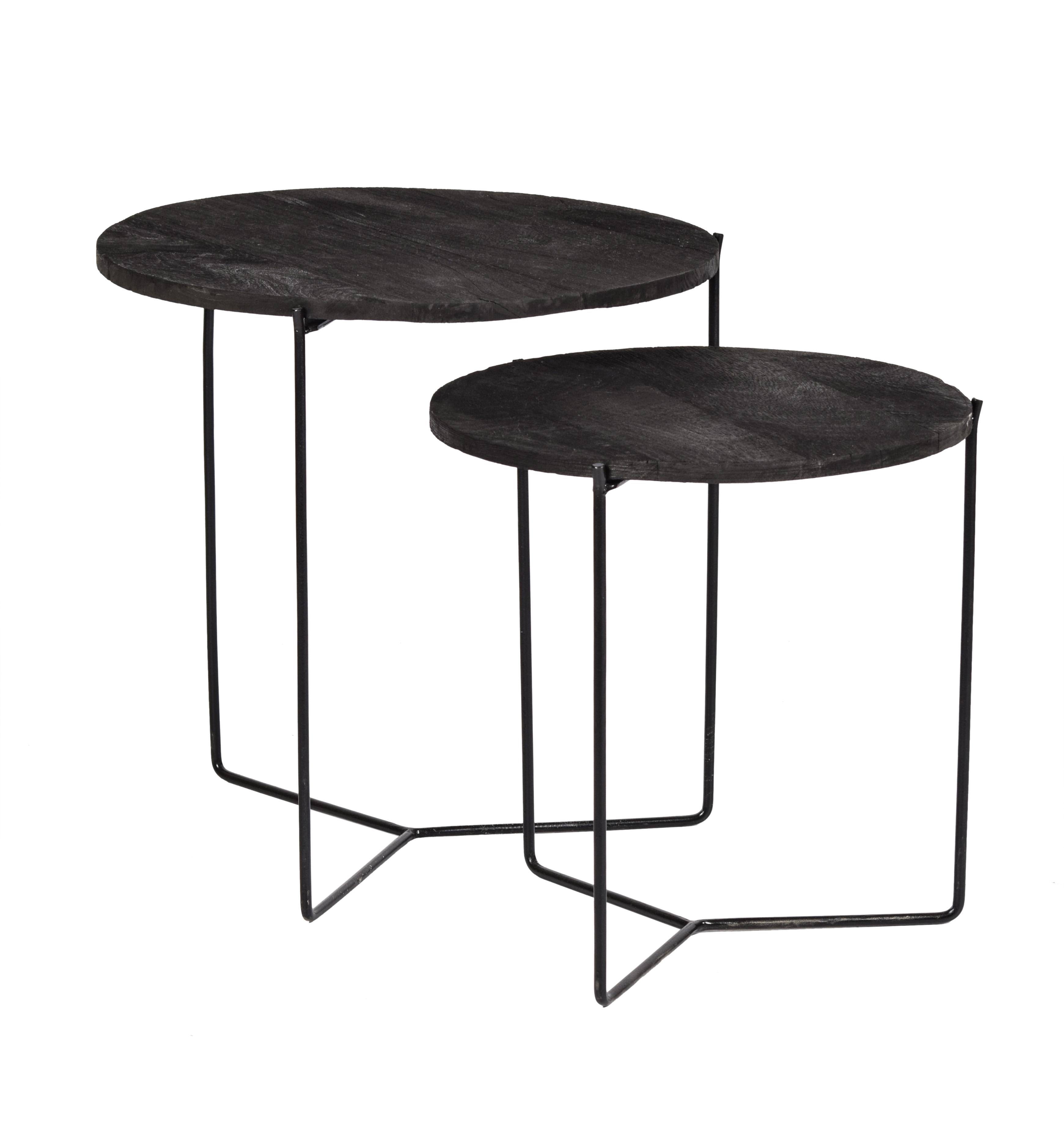 Mason Black/Black Set of 2 afbeelding 1 Mason Black/Black Set of 2 afbeelding 1