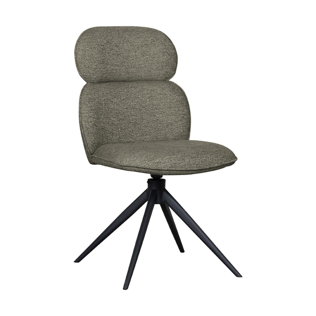 Eetkamerstoel Finn - Truffel grijs - Boucle afbeelding 2  Eetkamerstoel Finn - Truffel grijs - Boucle afbeelding 2