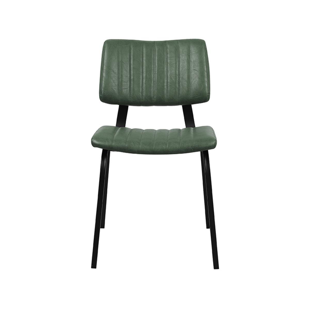 Eetkamerstoel Gusto - Hunter - PU-Leder afbeelding 2  Eetkamerstoel Gusto - Hunter - PU-Leder afbeelding 2