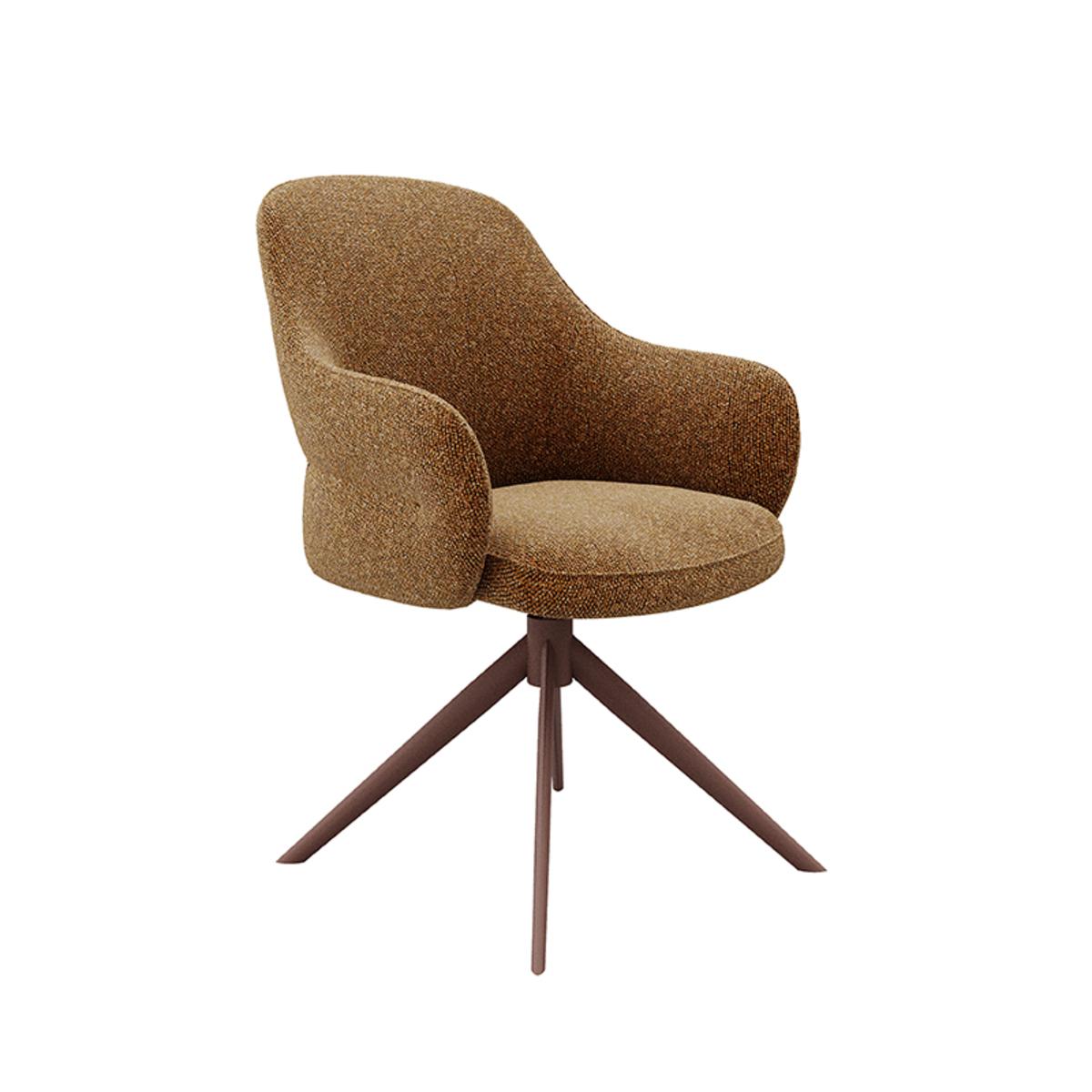 Eetkamerstoel Bern - Coral - Boucle afbeelding 2  Eetkamerstoel Bern - Coral - Boucle afbeelding 2