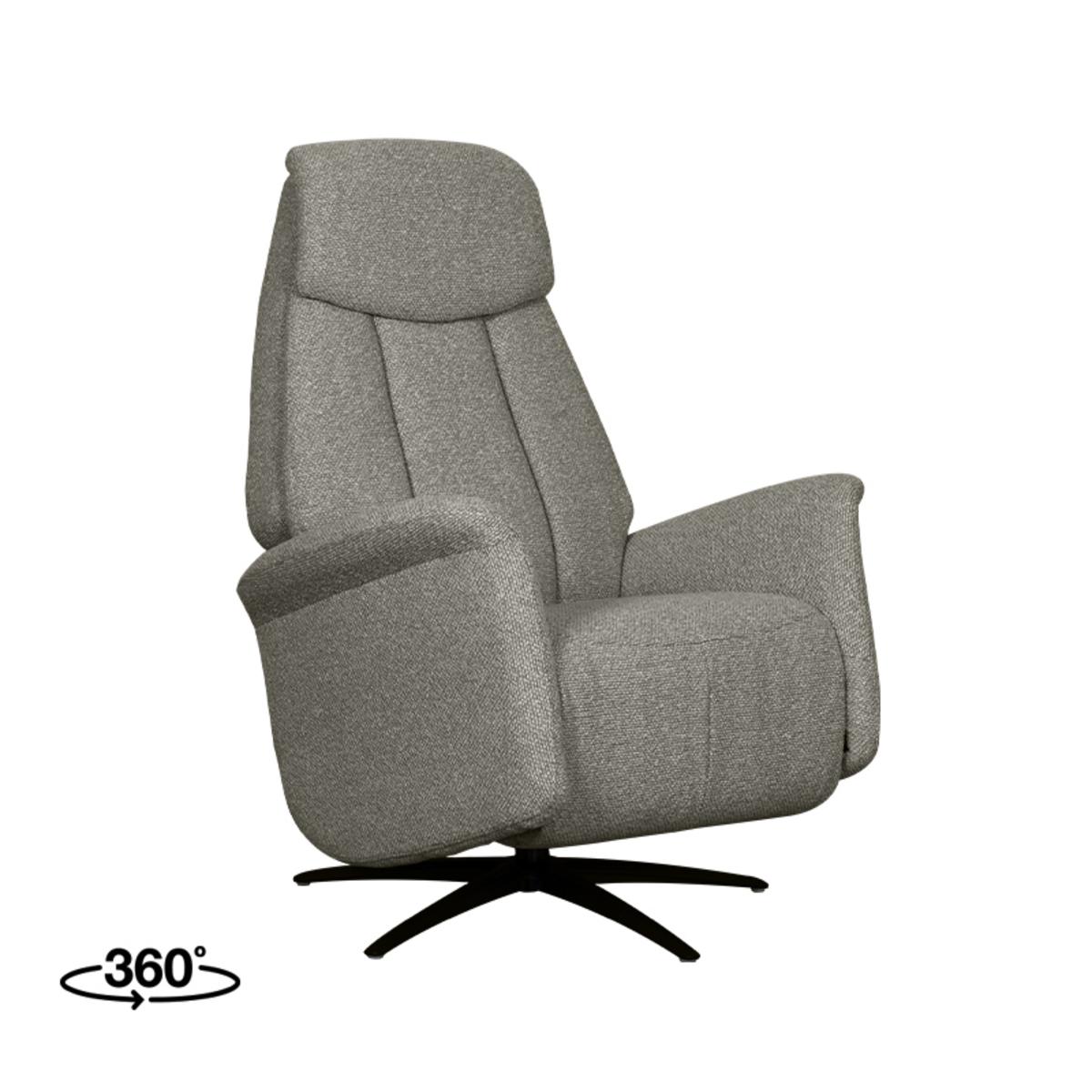  Fauteuil Oslo - Truffel grijs - Boucle afbeelding 1