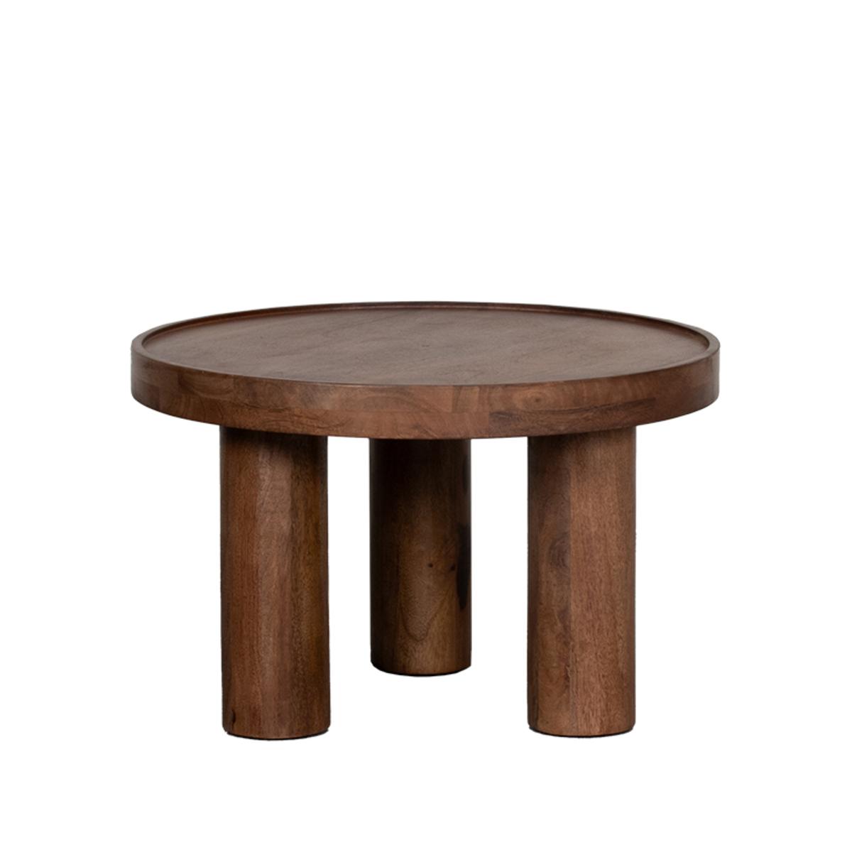  Salontafel Elly - Nature - Mangohout - 60 cm afbeelding 2