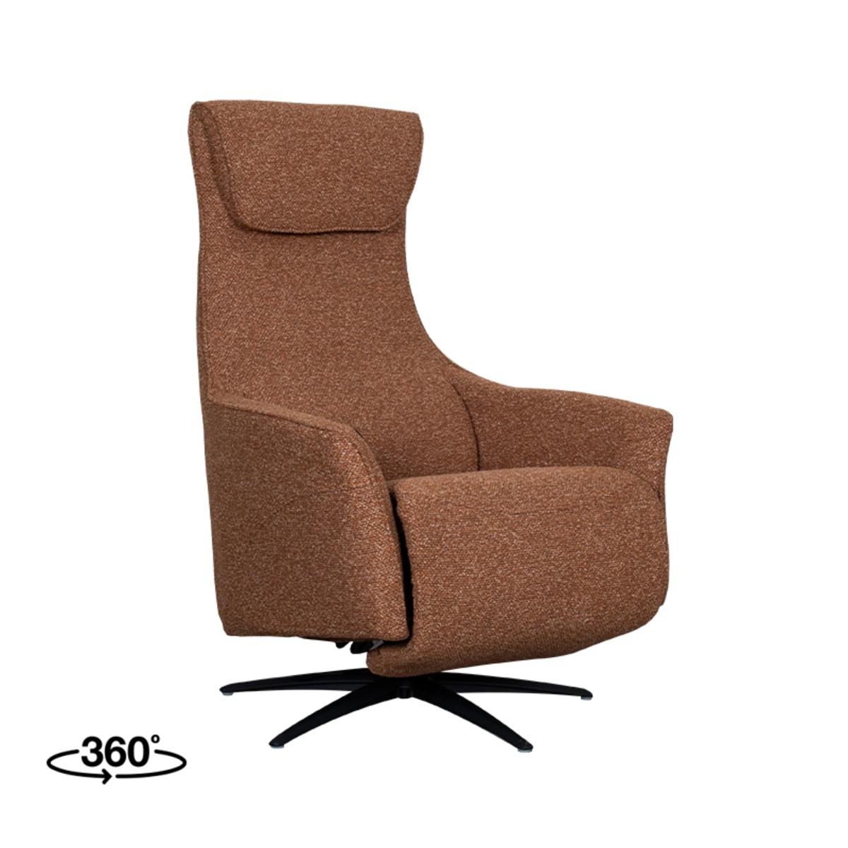  Fauteuil Lund - Coral - Boucle afbeelding 1