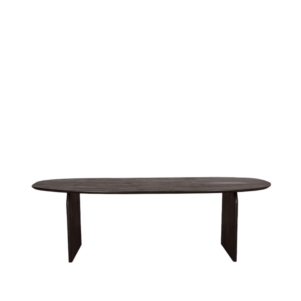  Eetkamertafel Cooper - Espresso - Mangohout - 250x110 cm afbeelding 2