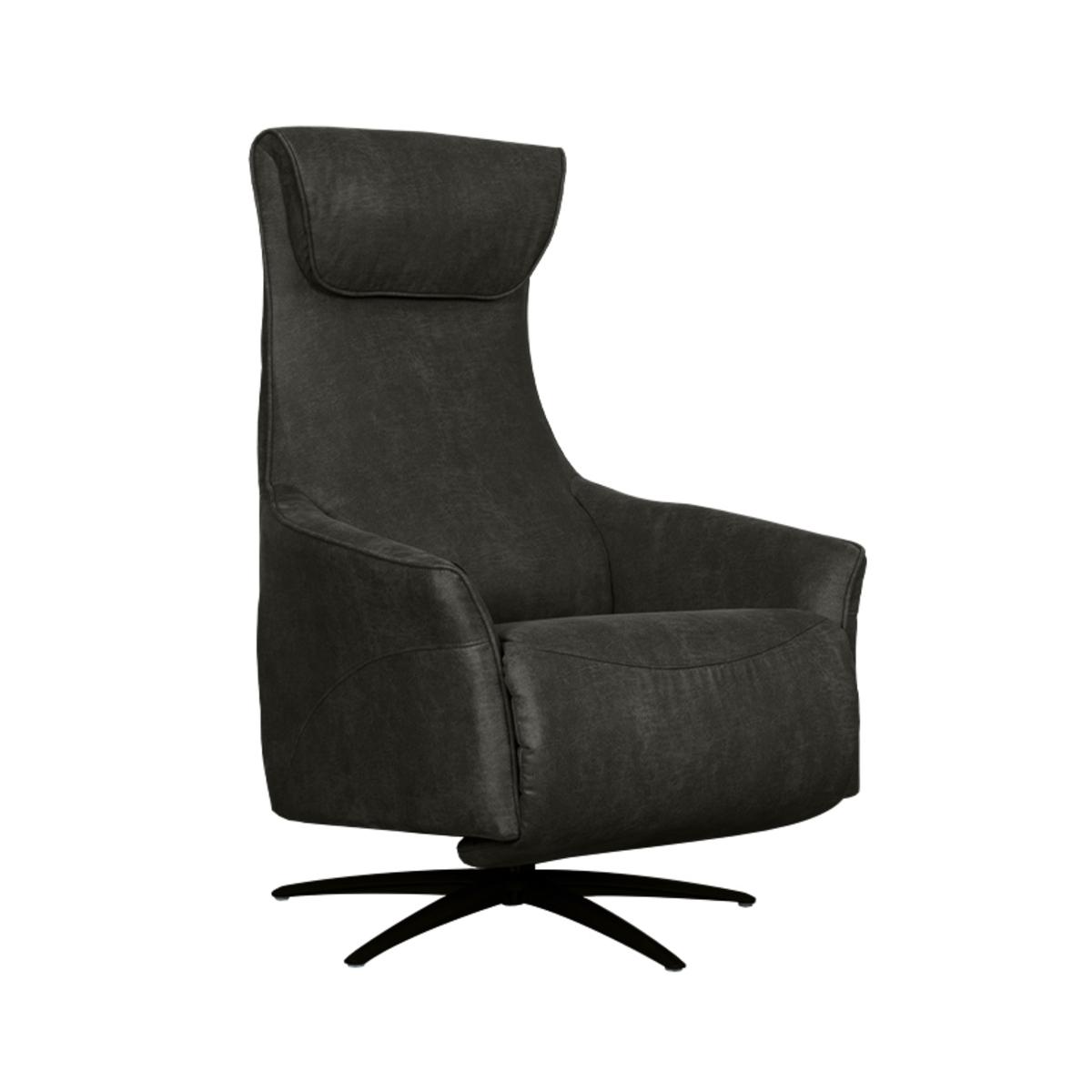  Fauteuil Lund - Antraciet - Micro Suede - One Size afbeelding 2