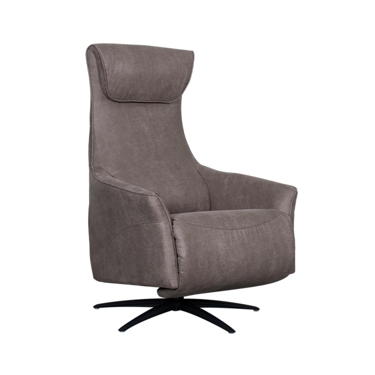  Fauteuil Lund - Taupe - Micro Suede afbeelding 2