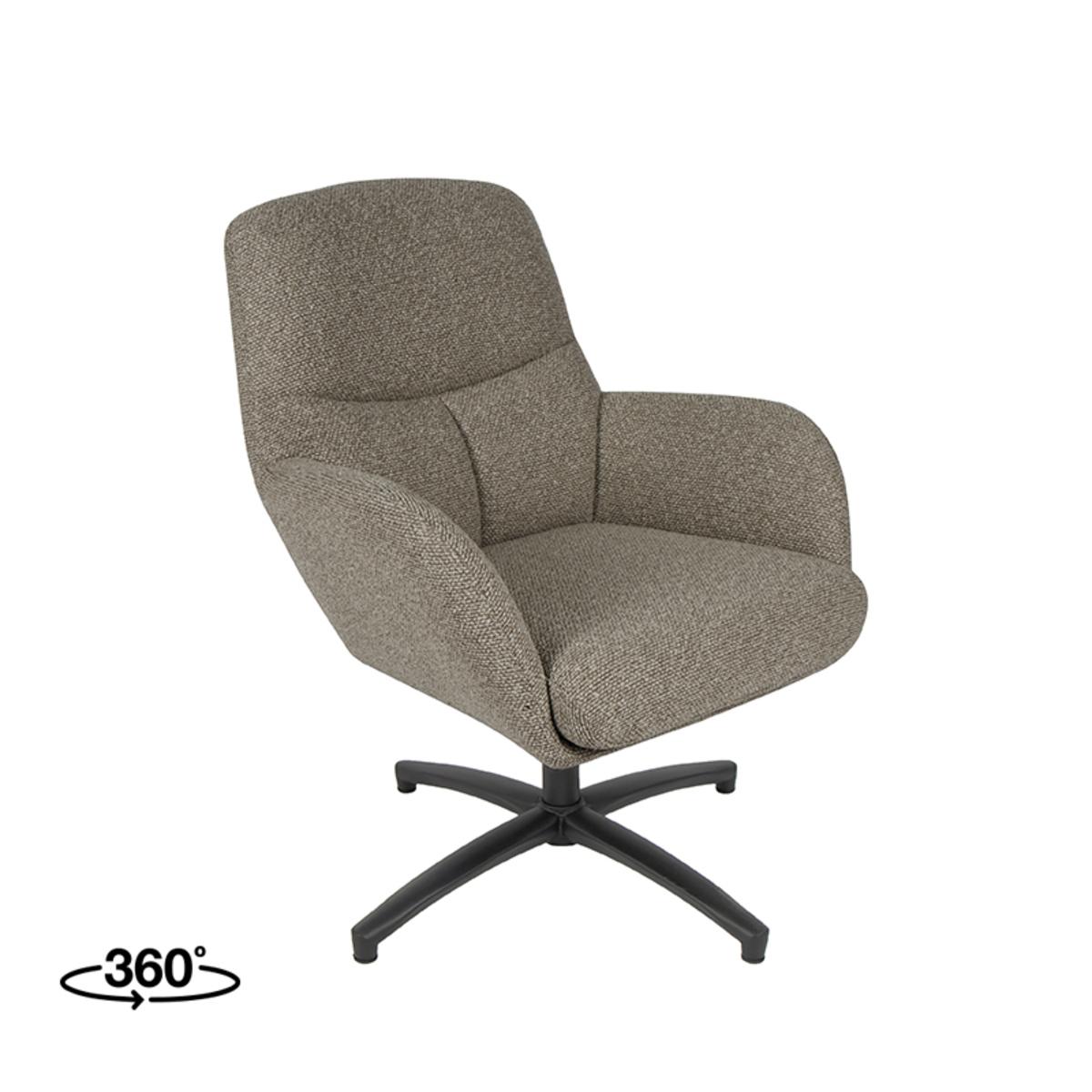  Fauteuil Chill Zone - Truffel grijs - Boucle afbeelding 1