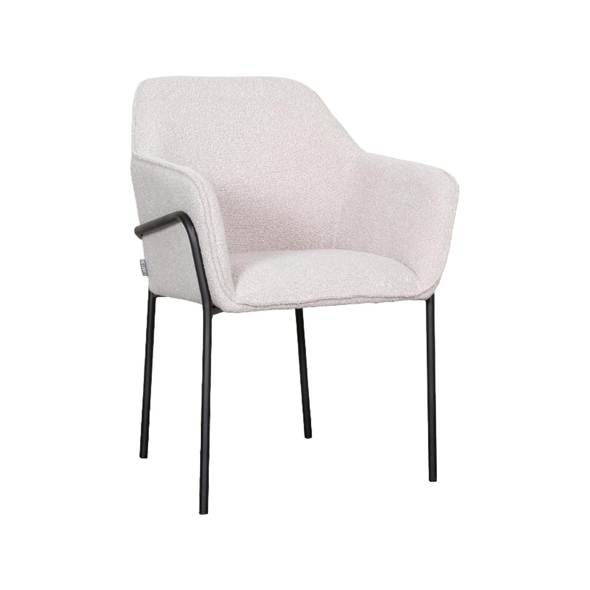 Eetkamerstoel Dexter - Naturel - Boucle afbeelding 1  Eetkamerstoel Dexter - Naturel - Boucle afbeelding 1