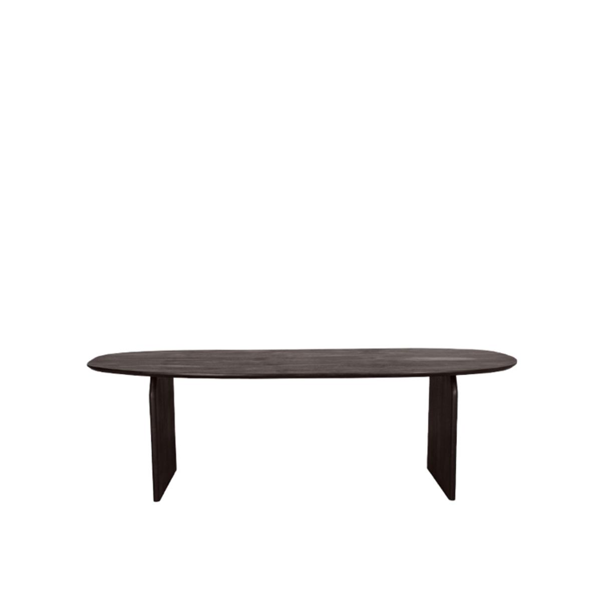  Eetkamertafel Cooper - Espresso - Mangohout - 210x110 cm afbeelding 2