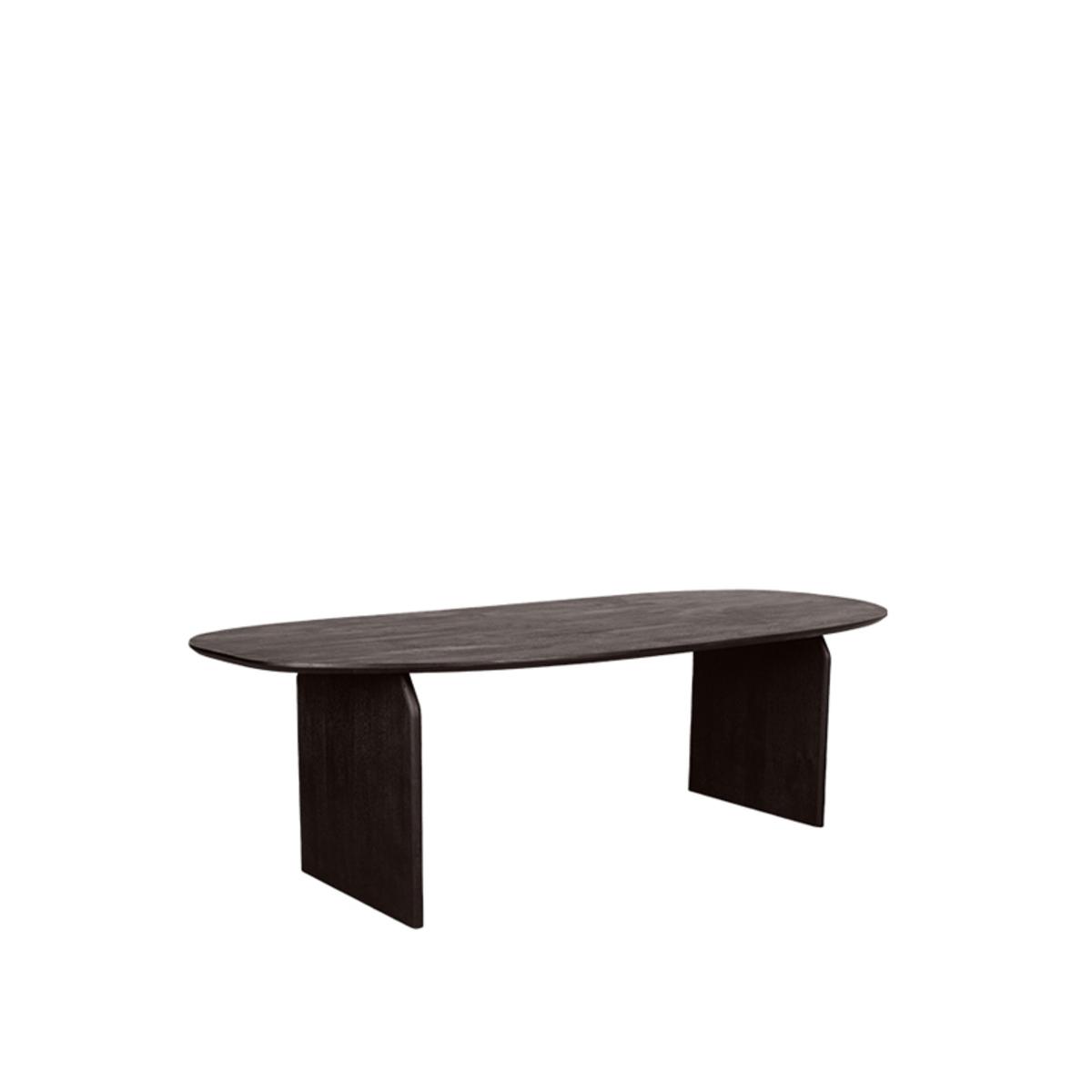  Eetkamertafel Cooper - Espresso - Mangohout - 210x110 cm afbeelding 1
