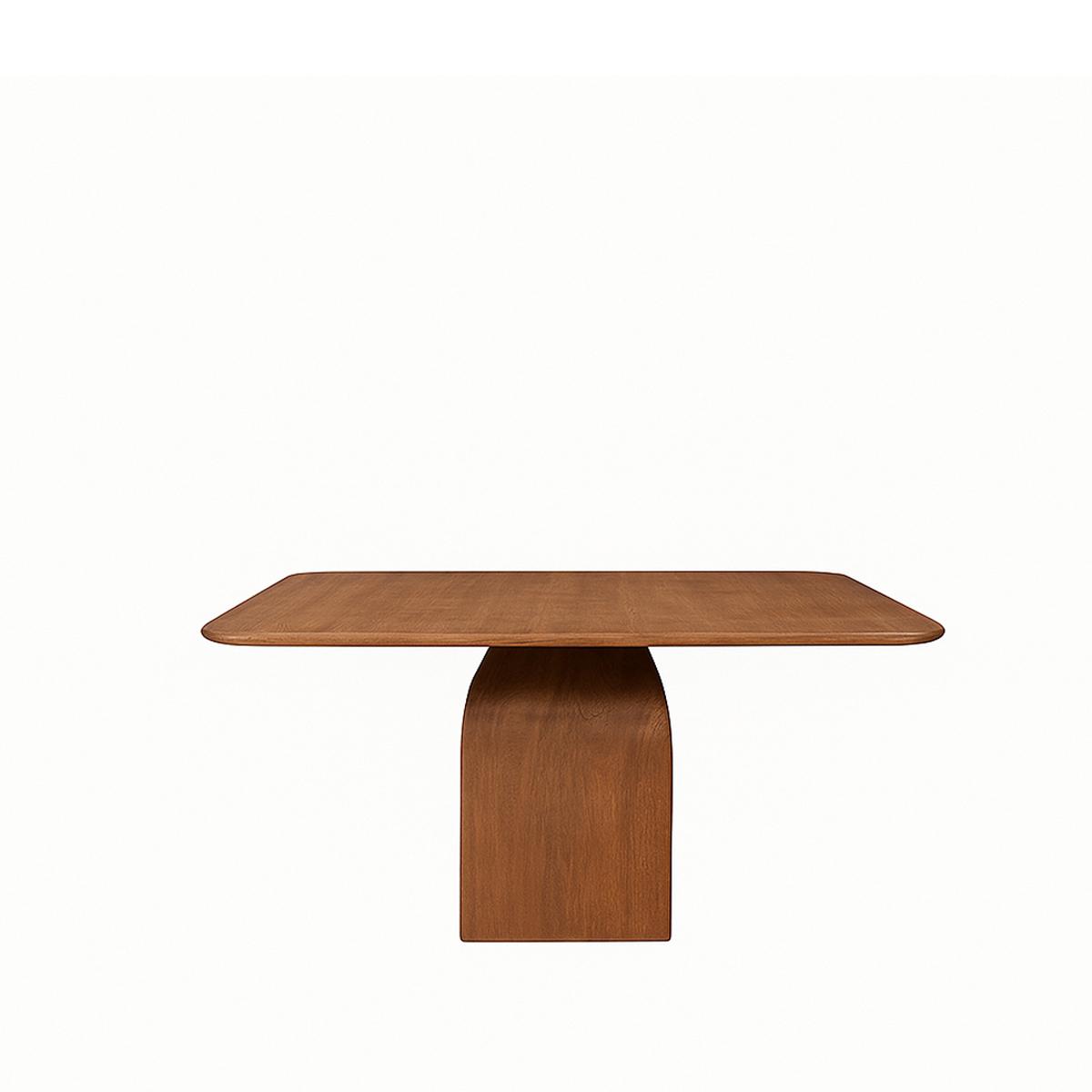  Eetkamertafel Ingo - Nature - Mangohout - 140 cm - Rond afbeelding 2