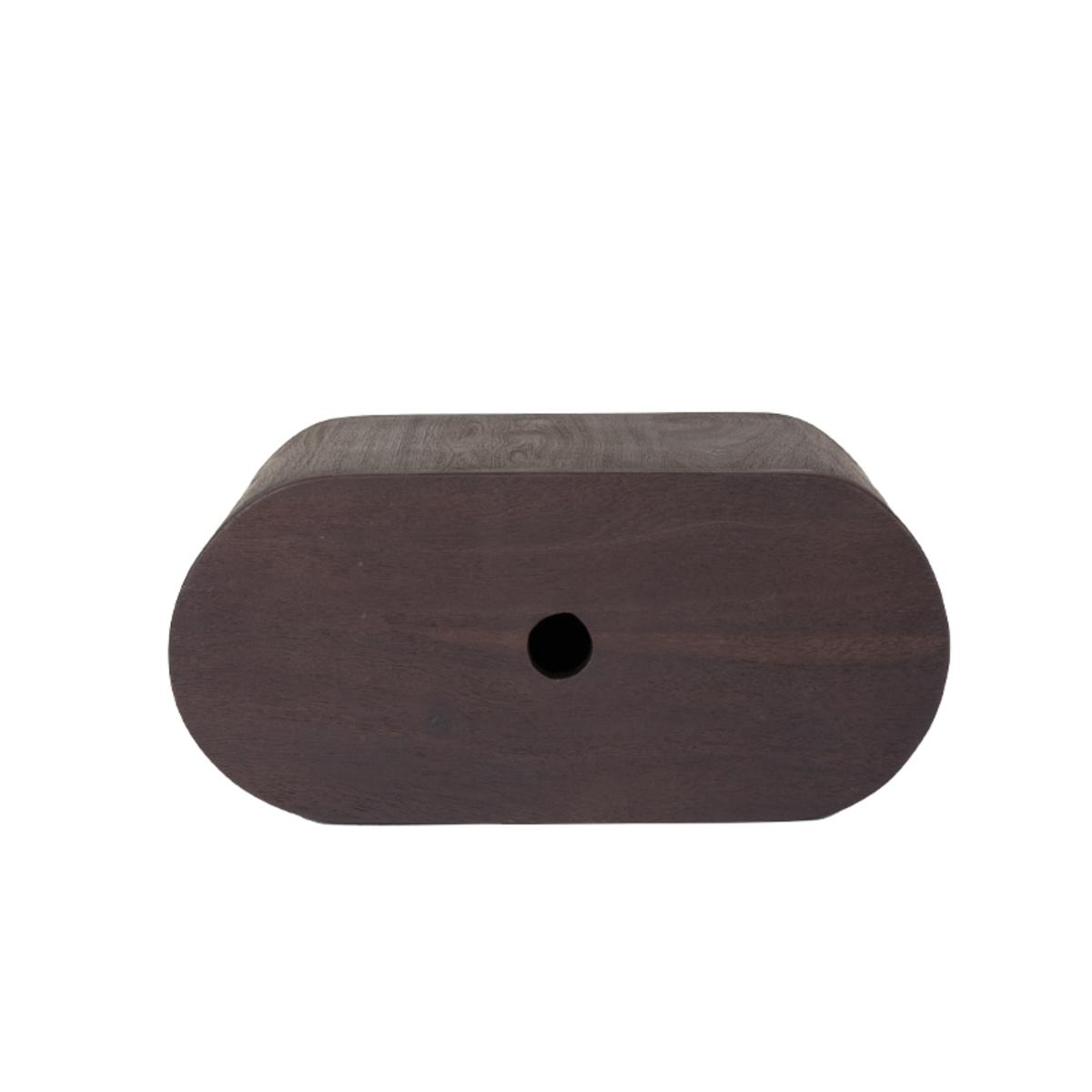  Wanddecoratie Rise - Espresso - Mangohout - 45 cm afbeelding 2