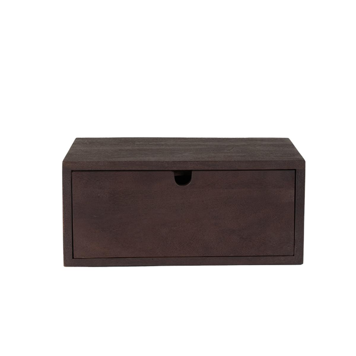  Wanddecoratie Hover - Espresso - Mangohout - 45 cm afbeelding 2