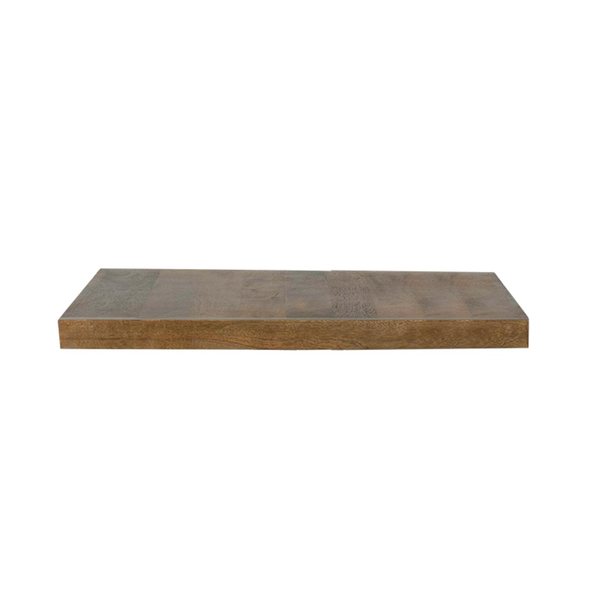  Eetkamertafel Tafelblad Straight Edge - Nature - Mangohout - 120 cm Straight afbeelding 1