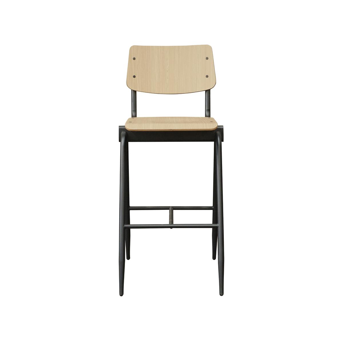  Barkruk Solid - Naturel - Hout - Zithoogte 75 afbeelding 2