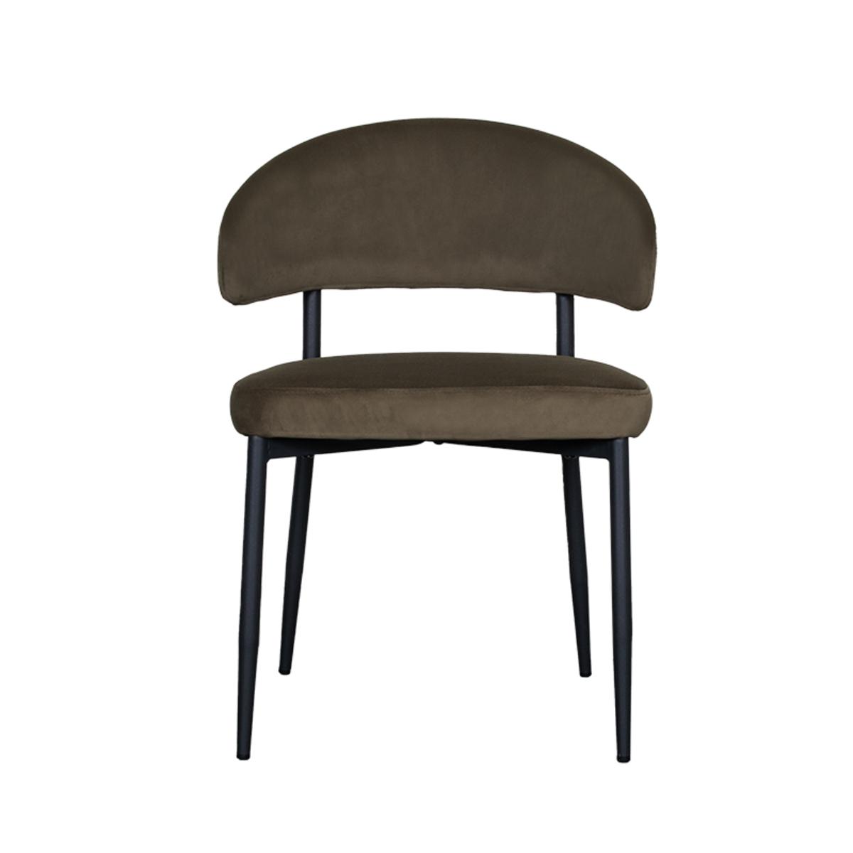 Eetkamerstoel Bliss - Hunter - Fluweel afbeelding 2  Eetkamerstoel Bliss - Hunter - Fluweel afbeelding 2