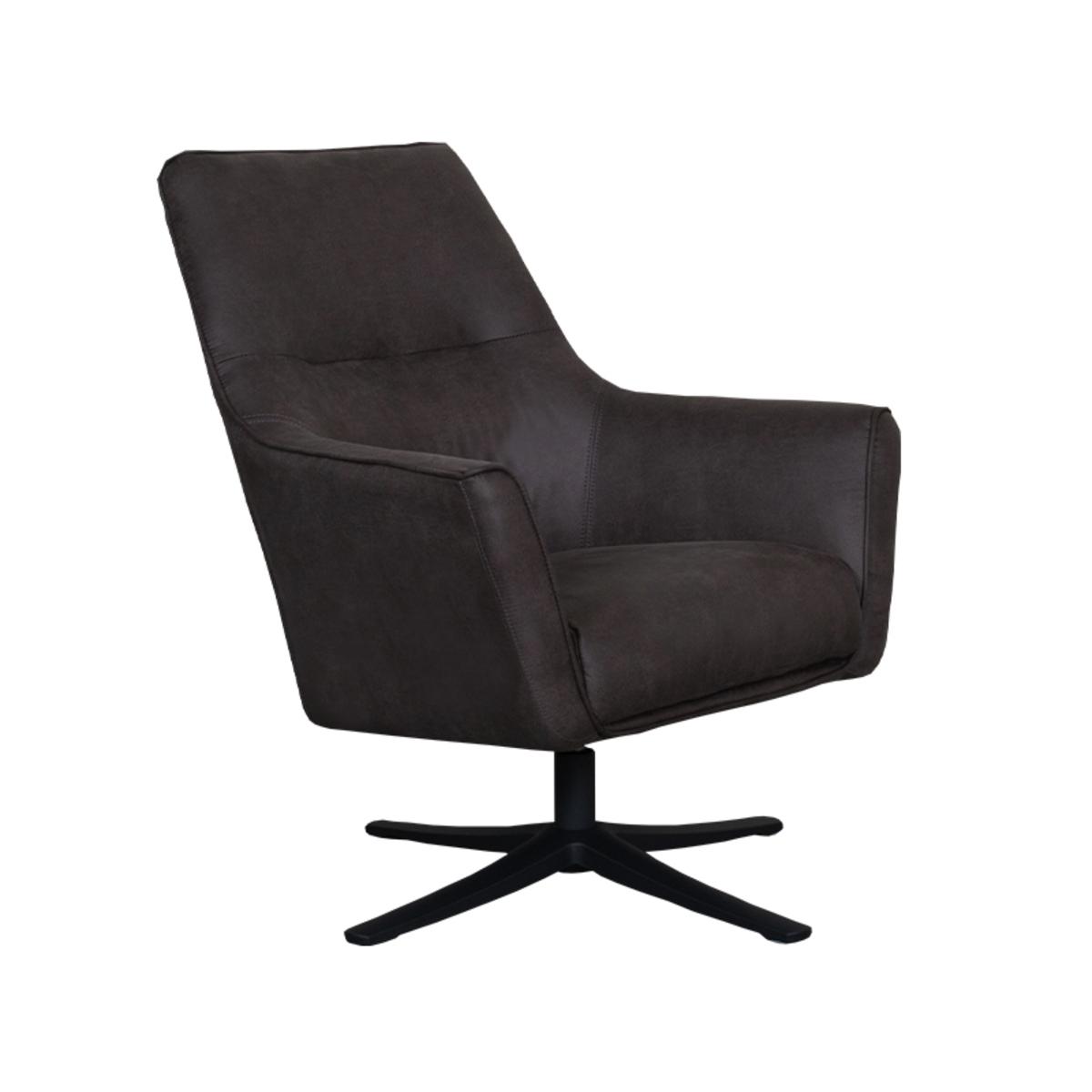  Fauteuil Tod - Antraciet - Micro Suede afbeelding 2