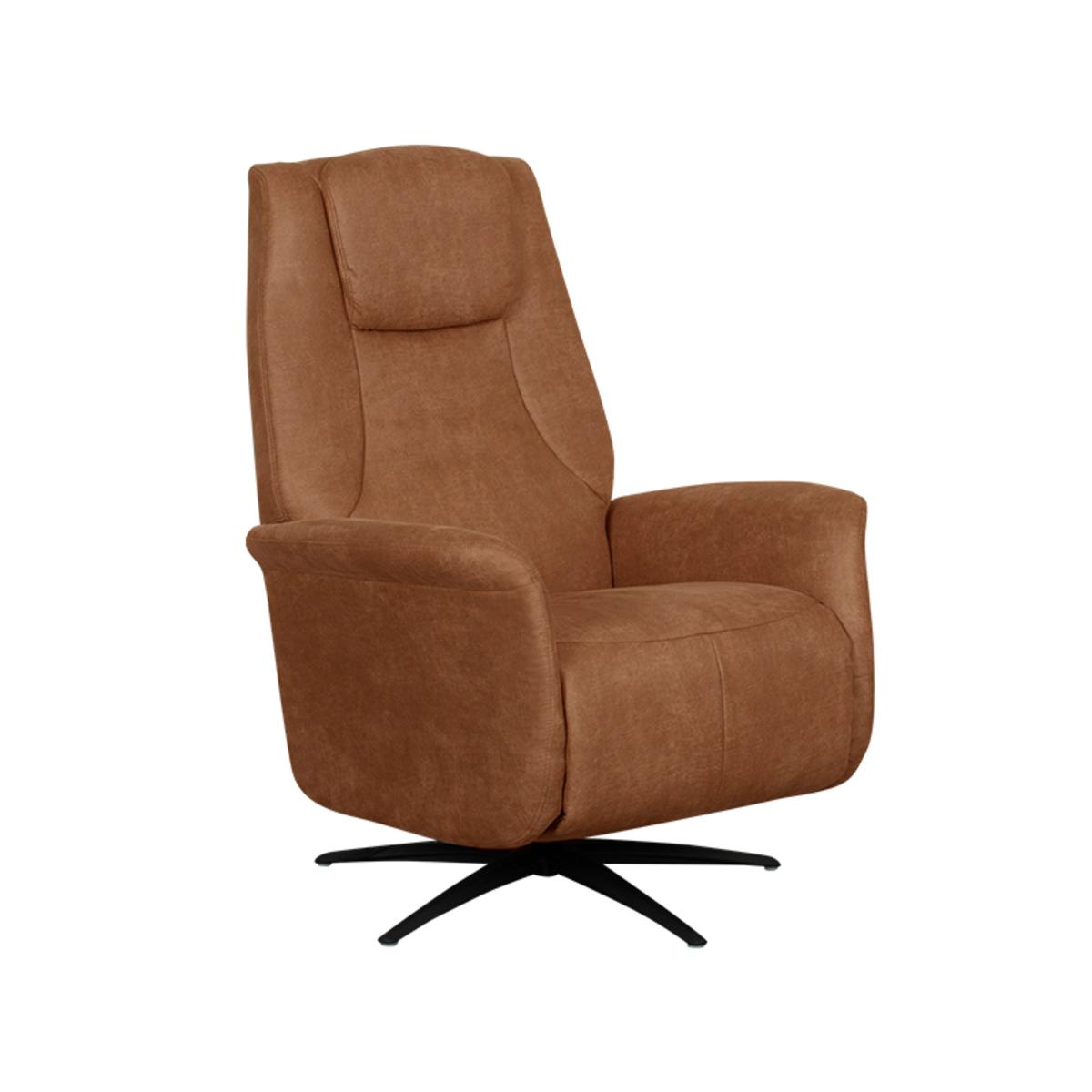  Fauteuil Stockholm - Cognac - Micro Suede - One Size afbeelding 2